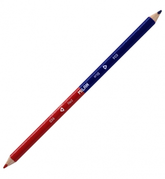 Карандаш цветной синий-красный в одном карандаше MILAN ml.0702312