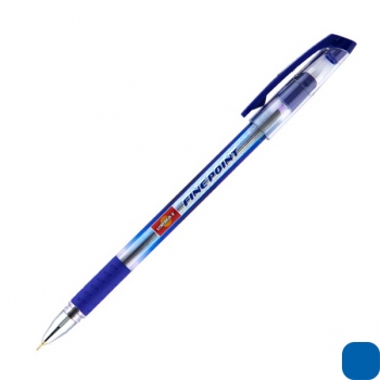 Ручка кулькова масляна Fine Point  0,7 мм Unimax UX-110-02 синій