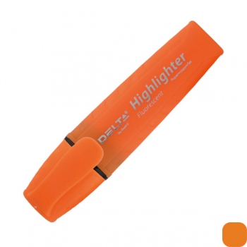Маркер текстовий 1-5 мм Highlighter Delta by Axent D2502-12 помаранчевий