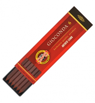 Грифель сепія світло-коричнева Gioconda, 5.6 мм, Koh-i-noor 4377