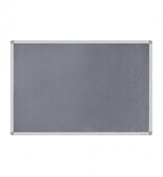 Доска магнитно-текстильная, 60 х 90 см, алюминиевая рамка, Buromax BM.0020
