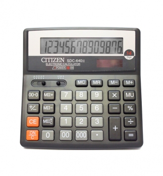 Калькулятор 14р. Citizen SDC-640