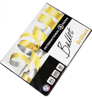 Бумага BALLET BRILLIANT А4 80г/м2, 500л Бумага BALLET BRILLIANT А4 80г/м2, 500л