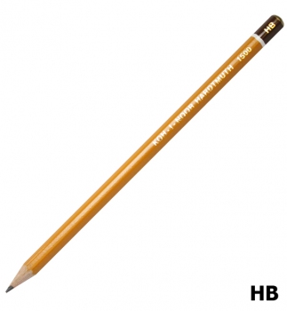 Олівець графітний, твердом`який, Koh-I-Noor 1500.HB