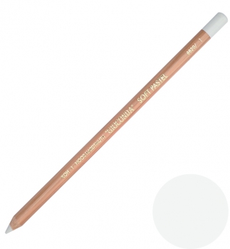 Художественный карандаш-пастель сухая, мягкая Gioconda, цвет titanium white Koh-i-noor 8820001001KS