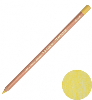 Художня пастель в олівці суха, м`яка Gioconda, колір naples yellow Koh-i-noor 8820021001KS