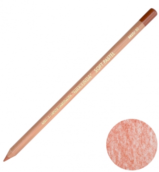 Художественный карандаш-пастель сухая, мягкая Gioconda, цвет medium terracotta Koh-i-noor 8820052001KS