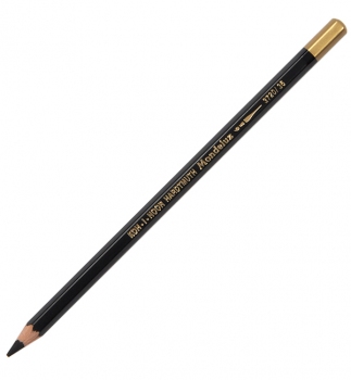 Олівець акварельний MONDELUZ колір ivory black Koh-i-noor 3720036002KS