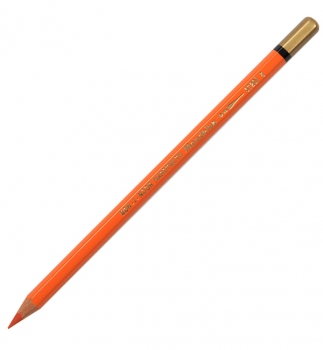 Олівець акварельний MONDELUZ колір reddish orange Koh-i-noor 3720005002KS