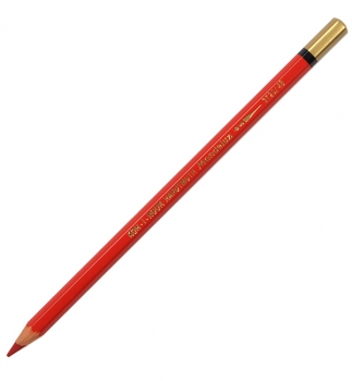 Олівець акварельний MONDELUZ колір scarlet red dark Koh-i-noor 3720048002KS