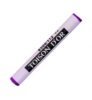 Крейда-пастель суха, м`яка, колір violet purple light TOISON D`OR Ø10 мм, Koh-i-noor 8500113002SV