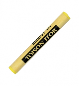 Мелок пастельный сухой, мягкий, цвет chrome yellow light TOISON D`OR Ø10 мм, Koh-i-noor 8500091002SV
