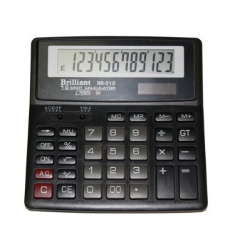 Калькулятор 12р. Brilliant  BS-312