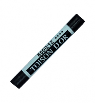 Крейда-пастель суха, м`яка, колір ivory black TOISON D`OR Ø10 мм, Koh-i-noor 8500012002SV