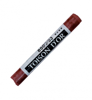 Мелок пастельный сухой, мягкий, цвет reddish brown TOISON D`OR Ø10 мм, Koh-i-noor 8500053002SV