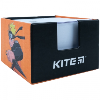 Картонний бокс з папером для нотаток, 400 арк. Naruto Kite nr23-416-2