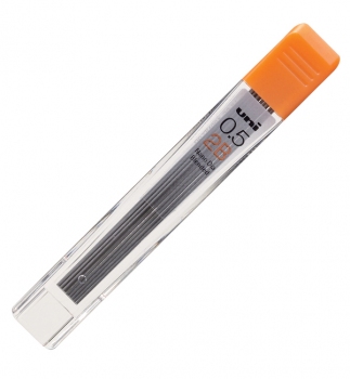 Стержни для механического карандаша 0,5 мм, (12 шт в упаковке) UNI NANO DIA  UL05-102ND.2B