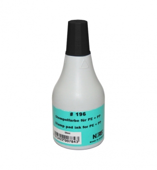 Штемпельная краска на спиртовой основе для полиэтилена 50 мл NORIS 196 черный 