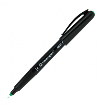 Маркер Centropen CD-Liner 4616 ergoline, 0,6 мм зеленый, Centropen 4616/04 Маркер Centropen CD-Liner 4616 ergoline, 0,6 мм зеленый, Centropen 4616/04