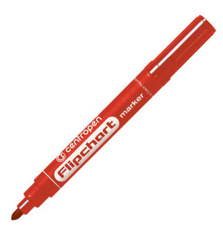 Маркер для флипчарта 2,5 мм, круглый наконечник, красный Centropen Flipchart 8550/02 Маркер для флипчарта 2,5 мм, круглый наконечник, красный Centropen Flipchart 8550/02