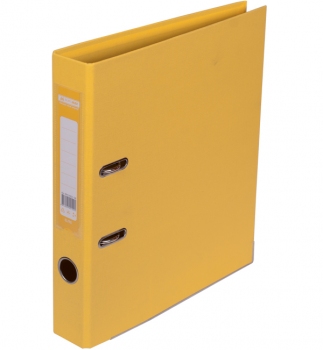 Папка-реєстратор А4 5 см, двосторонній, PVC, Buromax BM.3002-08 жовтий