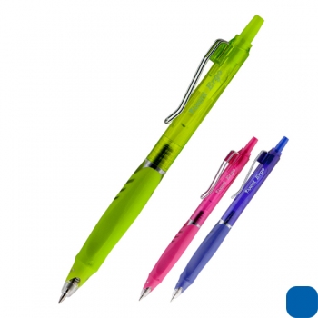 Ручка гелевая автоматическая  Ergo & Quick dry ink, синяя, AXENT AG1080-02-A