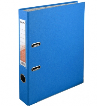 Папка-регистратор А4 5 см, односторонний, PP, Delta by Axent D1713-07 голубой