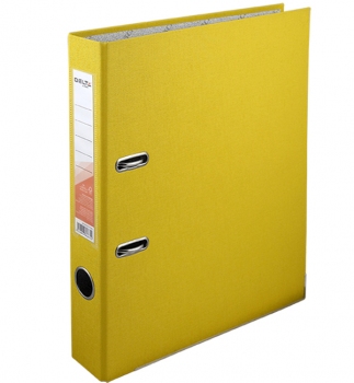 Папка-регистратор А4 5 см, односторонний, PP, Delta by Axent D1713-08 желтый