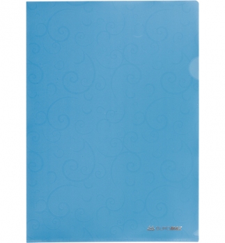 Папка-кутик BAROCCO А4 на 1 відділення, щільна 180 мкм, Buromax BM.3851-614 блакитний