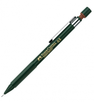 Олівець механічний Contura 0,5 мм Faber-Castell 130205 зелений