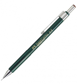 Олівець механічний TK-FINE 9715, 0,5 мм Faber-Castell 136500 зелений
