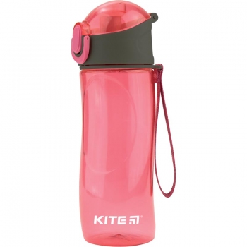 Бутылочка для воды на 530 мл. KITE k18-400-02 розовая