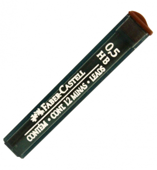 Стержни для механического карандаша 0,5 мм, НB (12 шт в упаковке) Faber-Castell OF/9125