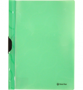 Папка пластиковая A4 с планкой-прижимом на 2-35 л PANTA PLAST 0410-0043-04 зеленый