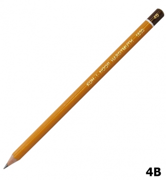 Олівець графітний, м`який 4B, Koh-I-Noor 1500.4B