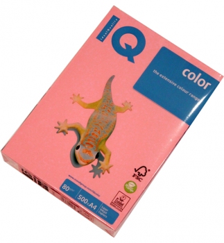 Папір Color IQ Pastel A4 80 г/м2, 500 арк. Pink (рожевий) PI25