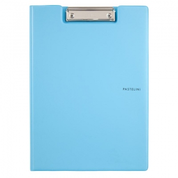Папка-планшет А4 з металевим прижимом, Pastelini Axent 2514-22-a блакитний