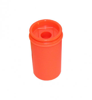 Точилка пластиковая с контейнером KUM 1870 Mini Neon K1 оранжевый