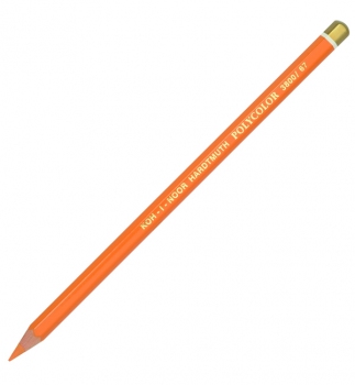 Олівець художній POLYCOLOR yellowish orange (жовто-помаранчевий) KOH-I-NOOR 3800/67