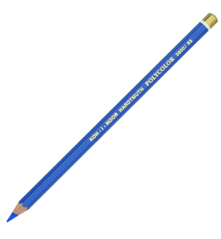 Олівець художній POLYCOLOR phthalo blue (фталоціановий синій) KOH-I-NOOR 3800/53