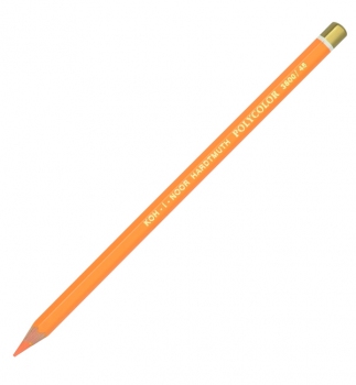 Олівець художній POLYCOLOR light orange (світло-помаранчевий) KOH-I-NOOR 3800/45