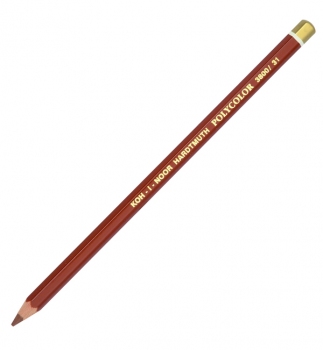 Олівець художній POLYCOLOR light brown (світло-коричневий) KOH-I-NOOR 3800/31