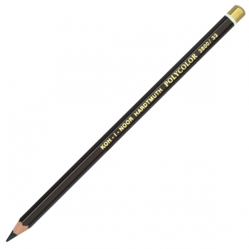 Олівець художній POLYCOLOR dark brown (темно-коричневий) KOH-I-NOOR 3800/33