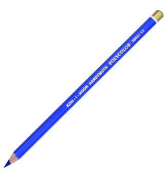Олівець художній POLYCOLOR cobalt blue (кобальтовий синій) KOH-I-NOOR 3800/17