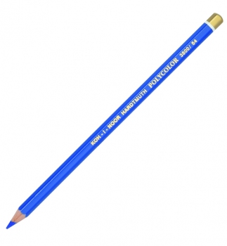 Олівець художній POLYCOLOR cobalt blue dark (темно-синій кобальт) KOH-I-NOOR 3800/54
