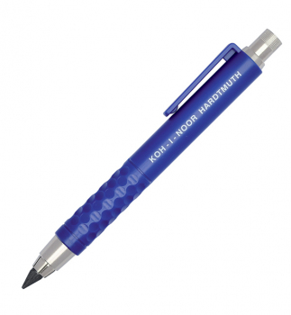 Олівець механічний пластиковий корпус з чинкою цанговий 5,6 мм Koh-i-noor 5305 синій
