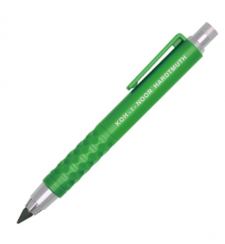 Олівець механічний пластиковий корпус з чинкою цанговий 5,6 мм Koh-i-noor 5305 зелений