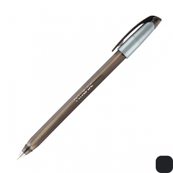 Ручка кулькова Trio DC 1,0 мм Unimax UX-105-01 чорний