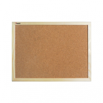 Доска пробковая, 60 x 90 см,  деревянная  рамка, Axent 9602-A