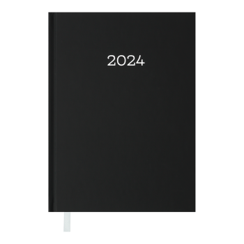 Щоденник  датований 2024 MONOCHROME, А5 Buromax BM.2160-01 чорний